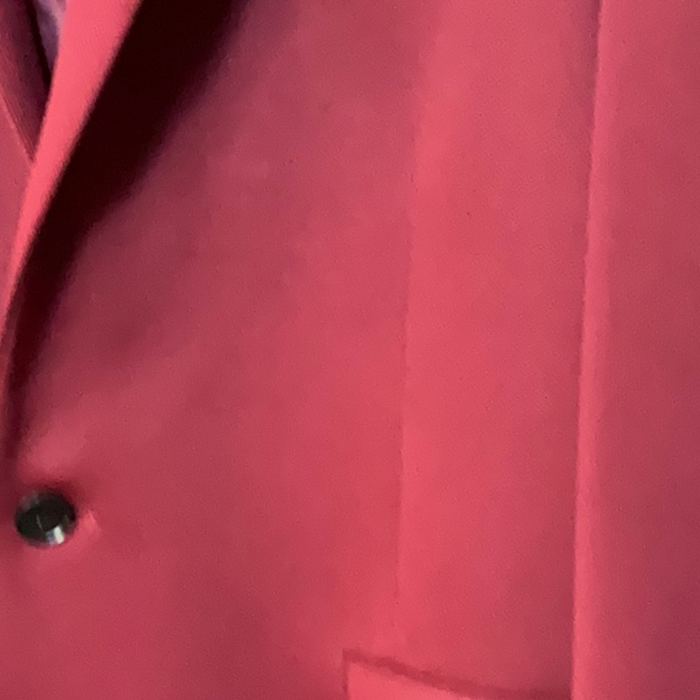 Men's Cranberry Colored Blazer (NWOT) - Picture 3 of 7